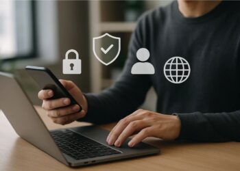 Uma pessoa que está mudando de navegador após a indicação do iPhone