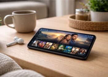 Aplicativo Tela Brasil em um celular