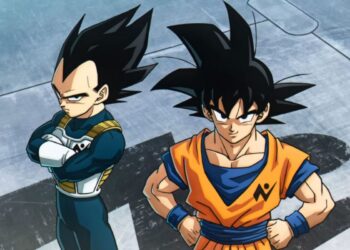 Dragon Ball Super saga de Moro - Vegeta e Goku aparecem na capa