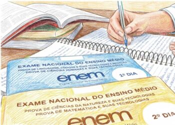 Apostilas com as notas do ENEM