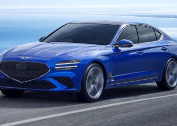 Carro de uma das gigantes automotivas - Genesis Hyundai