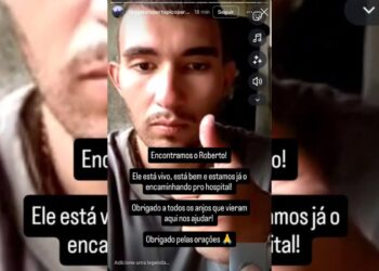 Imagem do jovem que desapareceu no Pico Paraná