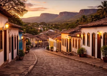 Imagem de Lençóis, a cidade escolhida por Jimmy Page