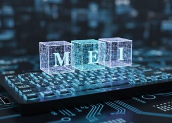 Blocos digitais que forma a palavra MEI