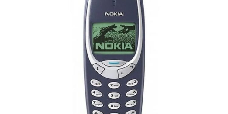 Imagem de um Nokia 3310 (tijolão)