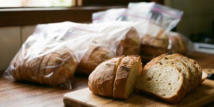Imagem de um Pão caseiro econômico