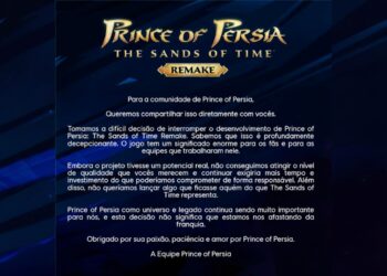 Anúncio do cancelamento do Prince of Persia