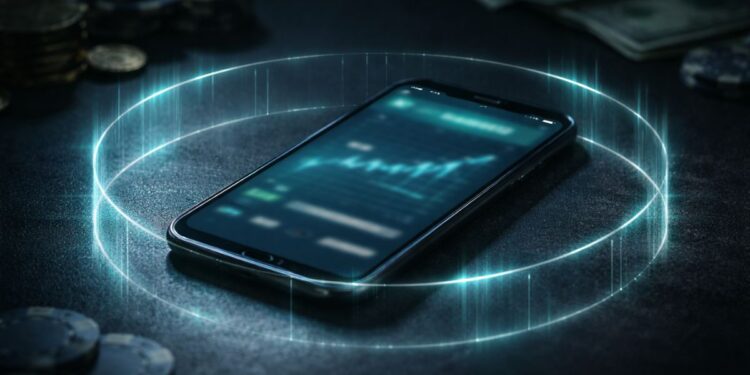 Um celular limitado em termos de saque em apostas online