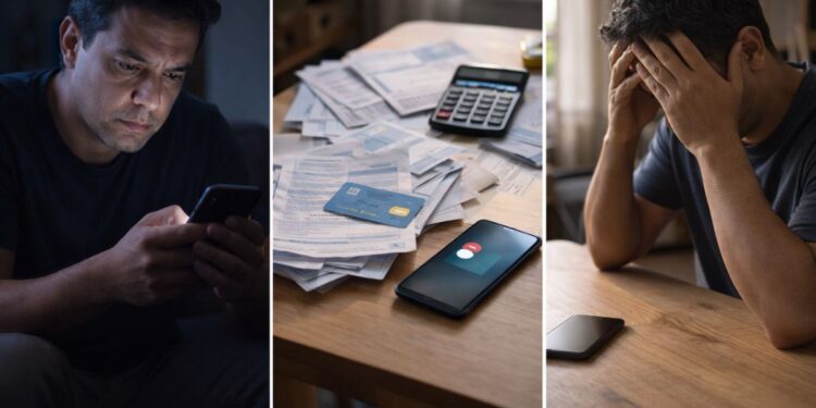 Um homem viciado em apostas