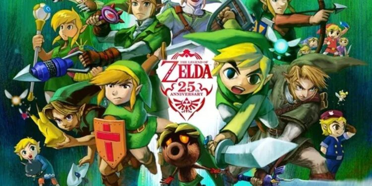 Capa de The Legend of Zelda