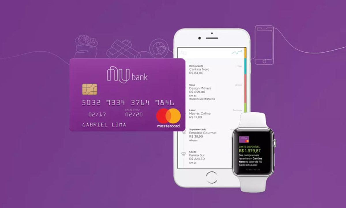 Nubank permite criar cartão virtual de débito para compras online