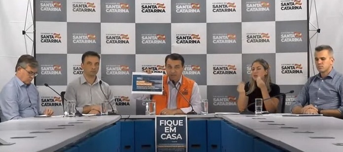Governo de Santa Catarina divulga plano de retomada da economia