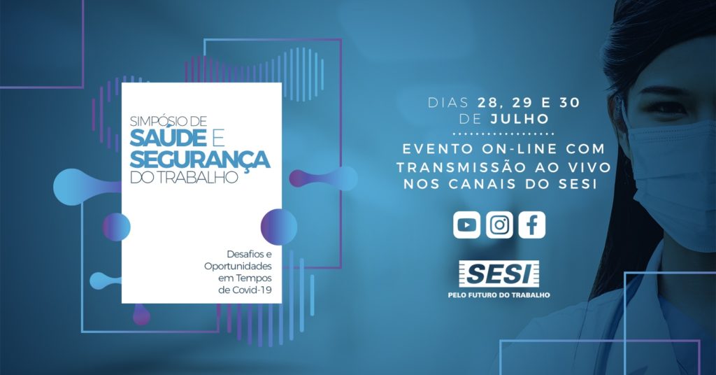 SESI-PB realiza simpósio virtual de saúde e segurança do trabalho com foco no Covid-19