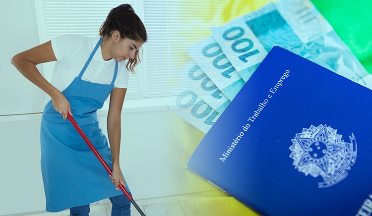 Empregado doméstico pode ter salário cortado? Entenda seus direitos! (Imagem: Reprodução - Google)
