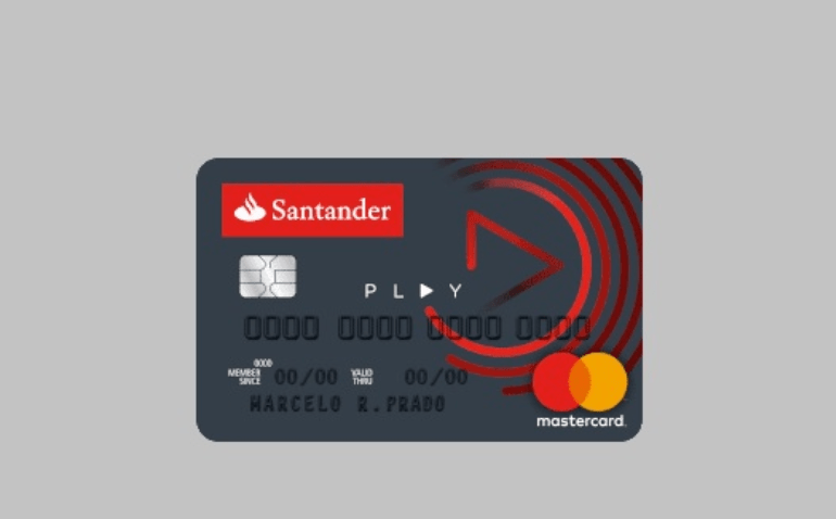 Cartão de crédito Santander Play: Conheça o cartão e veja como solicitar/fazer o SEU!
