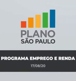 Programa Emprego e Renda abre 10 mil bolsas de R$330 e cursos de qualificação