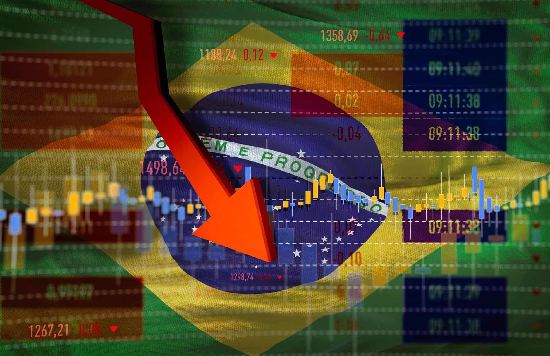 Queda de 5,05 no PIB em 2020 é prevista pelo mercado financeiro