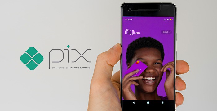Nubank anuncia nova opção de serviço usando o PIX