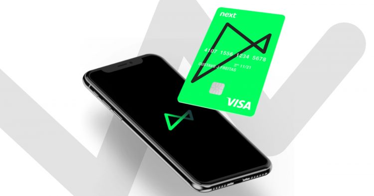 Next libera cartão de crédito com zero de anuidade e saques ilimitados