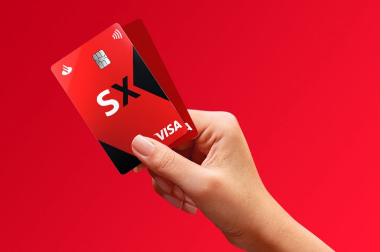 Santander lança cartão de crédito SX Visa Gold e encerra o Free
