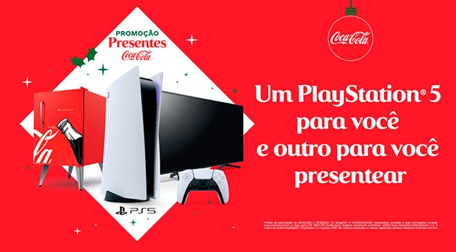 PROMOÇÃO COCA COLA 2020: Sorteio de PS5 e Mais (COMO PARTICIPAR)