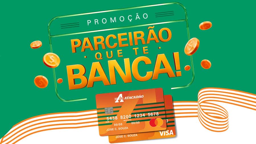 Cartão Atacadão: Promoção paga R$1 milhão em prêmios para quem comprar este mês