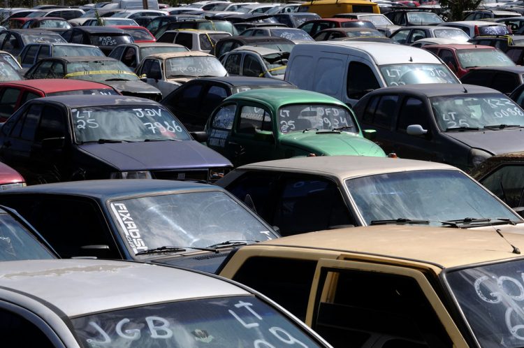 Detran-BA anuncia leilão de veículos com lances a partir de R$ 900,00