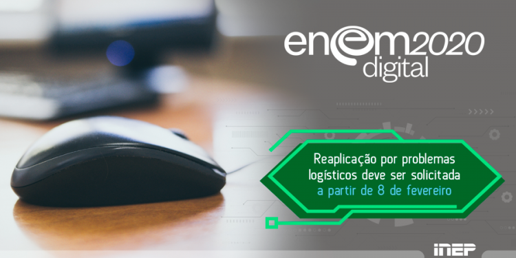 INEP autoriza reaplicação do ENEM Digital 2020; veja como pedir para participar