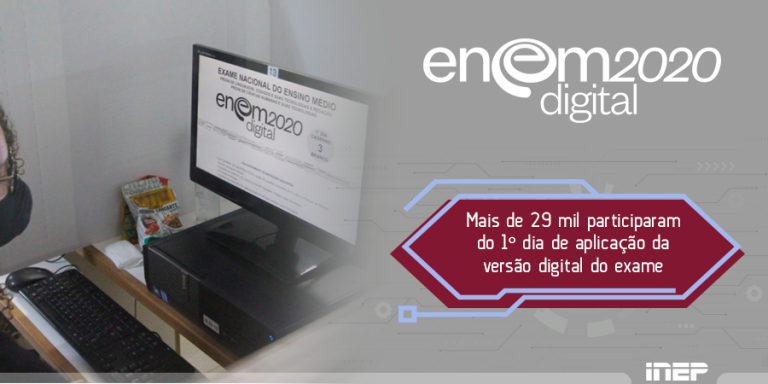 Participantes do ENEM Digital foram beneficiados com prova ...