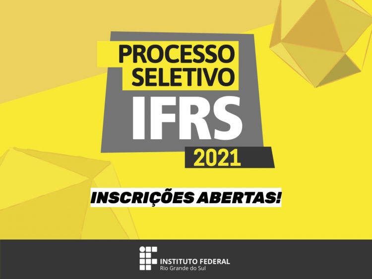 Inscrições abertas para vestibular da IFRS usando a nota do ENEM