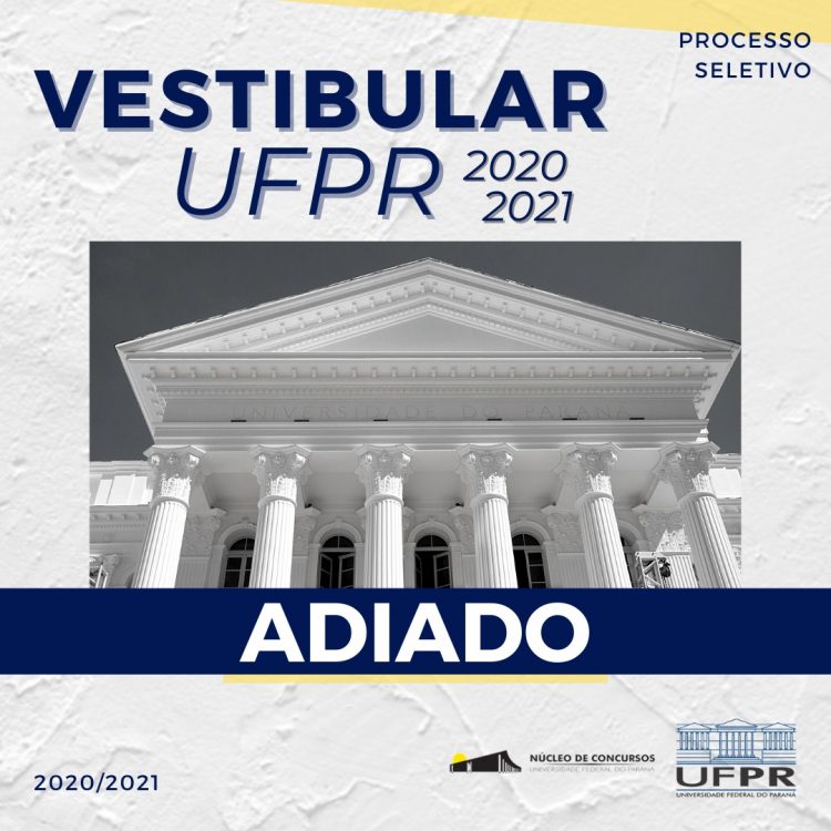 Universidade Federal do Paraná altera data do vestibular pela 2ª vez; confira!