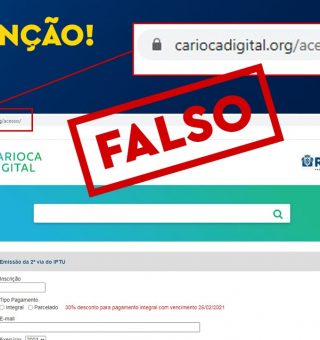 Site gera boleto falso para pagamento do IPTU no RJ; veja como se proteger do golpe