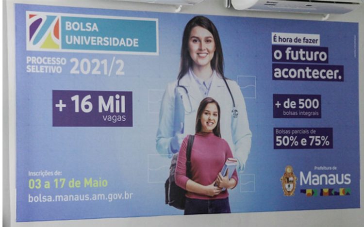Bolsa Universidade lança 16 MIL vagas para instituições de Manaus