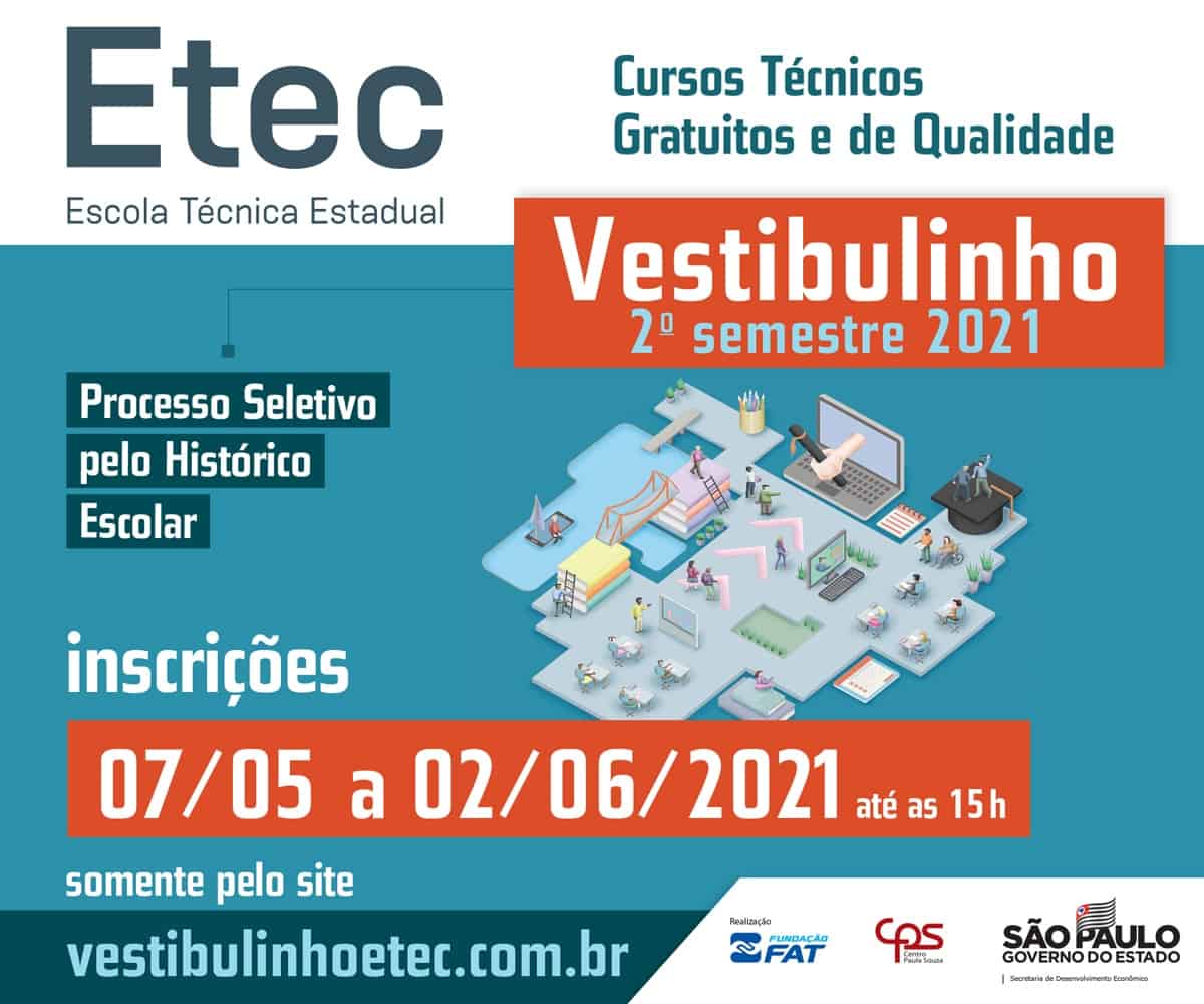 ETEC Enfermagem 2024: Vestibulinho (Vagas e Inscrições)