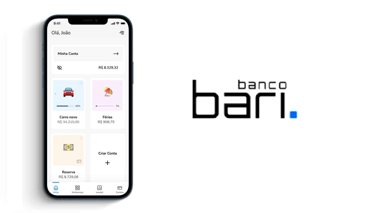 Conta digital do Banco Bari foi lançada! Descubra todos os serviços oferecidos