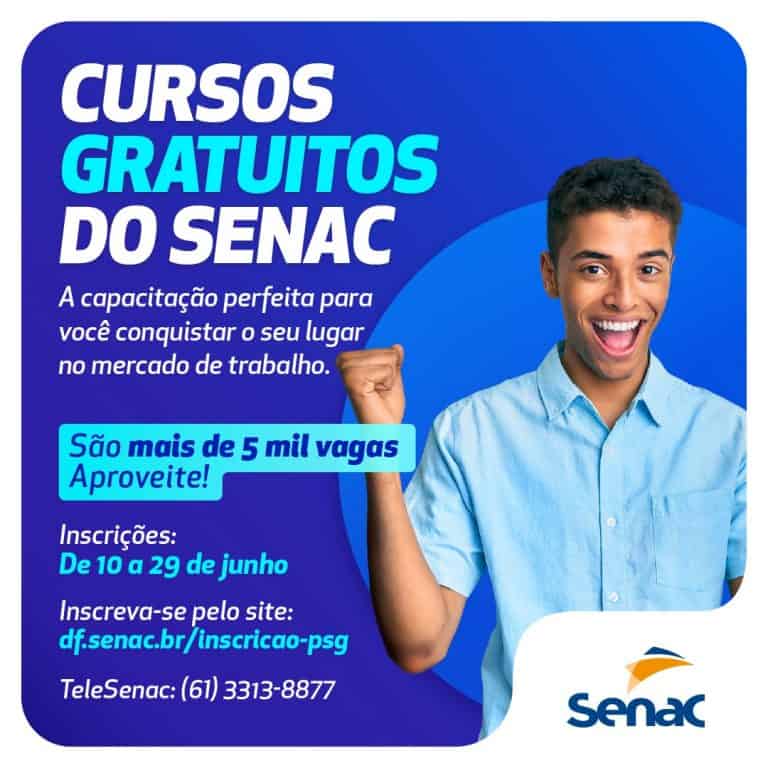 Senac Abre Inscri Es Para Mil Vagas Em Cursos Gratuitos No Df