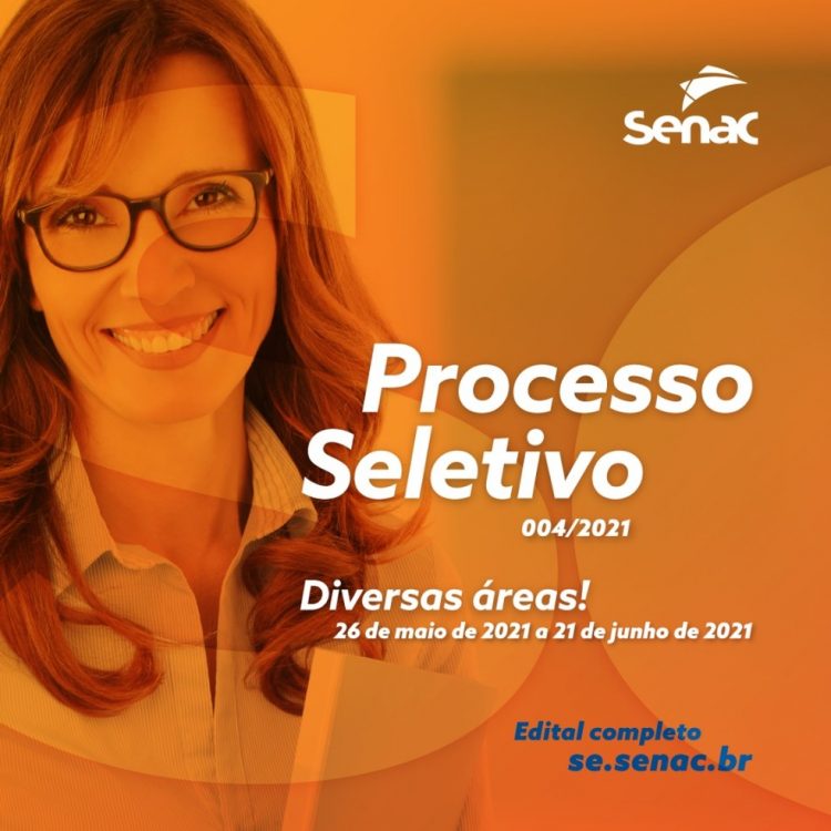 SENAC oferece 40 vagas de emprego em Sergipe; inscrições são online