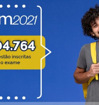 Inscritos no ENEM 2021 tem menor número desde a edição de 2009