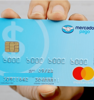 Cartão de Crédito Pré Pago Mercado Pago