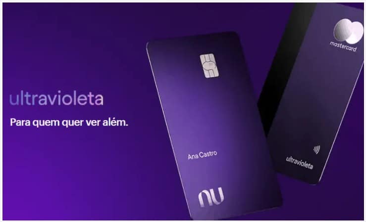 Cartão de crédito Nubank Ultravioleta não está disponível para todos; como conseguir?