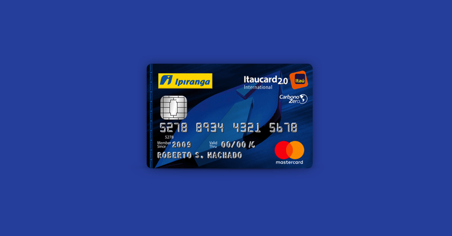 Cartão de crédito Itaucard Ipiranga