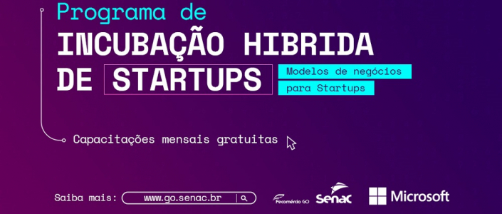 SENAC seleciona startups de Goiás para programa de tecnologia