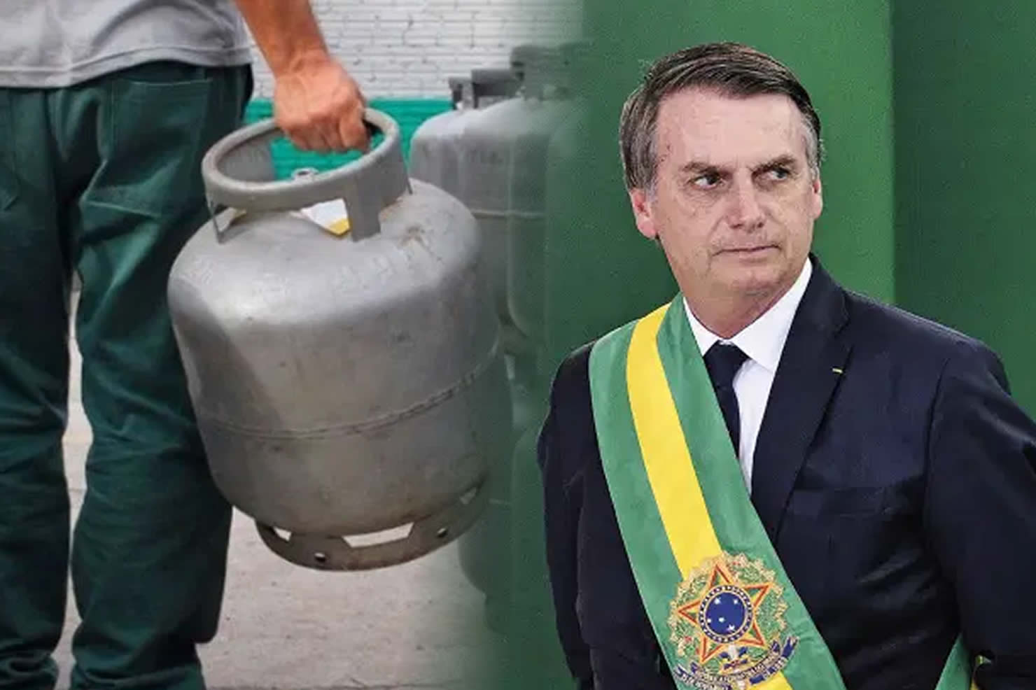 Bolsonaro anima eleitores sobre gás de cozinha 'Se Deus quiser, vai cair pela metade'