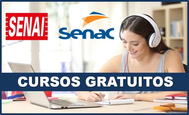 Cursos gratuitos do SENAC e SENAI: Confira vagas abertas no Brasil