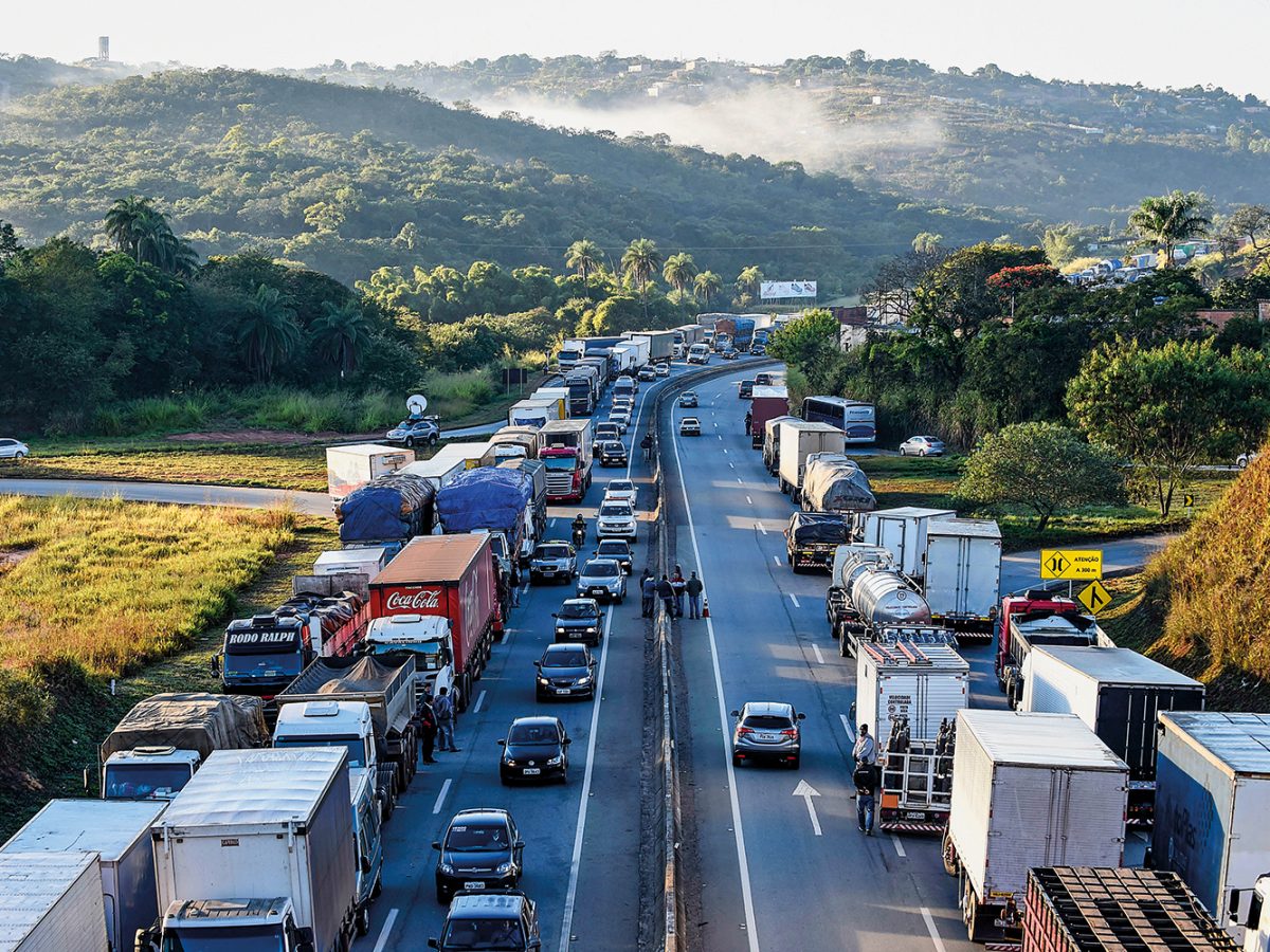Greve dos caminhoneiros 2021 ao vivo agora