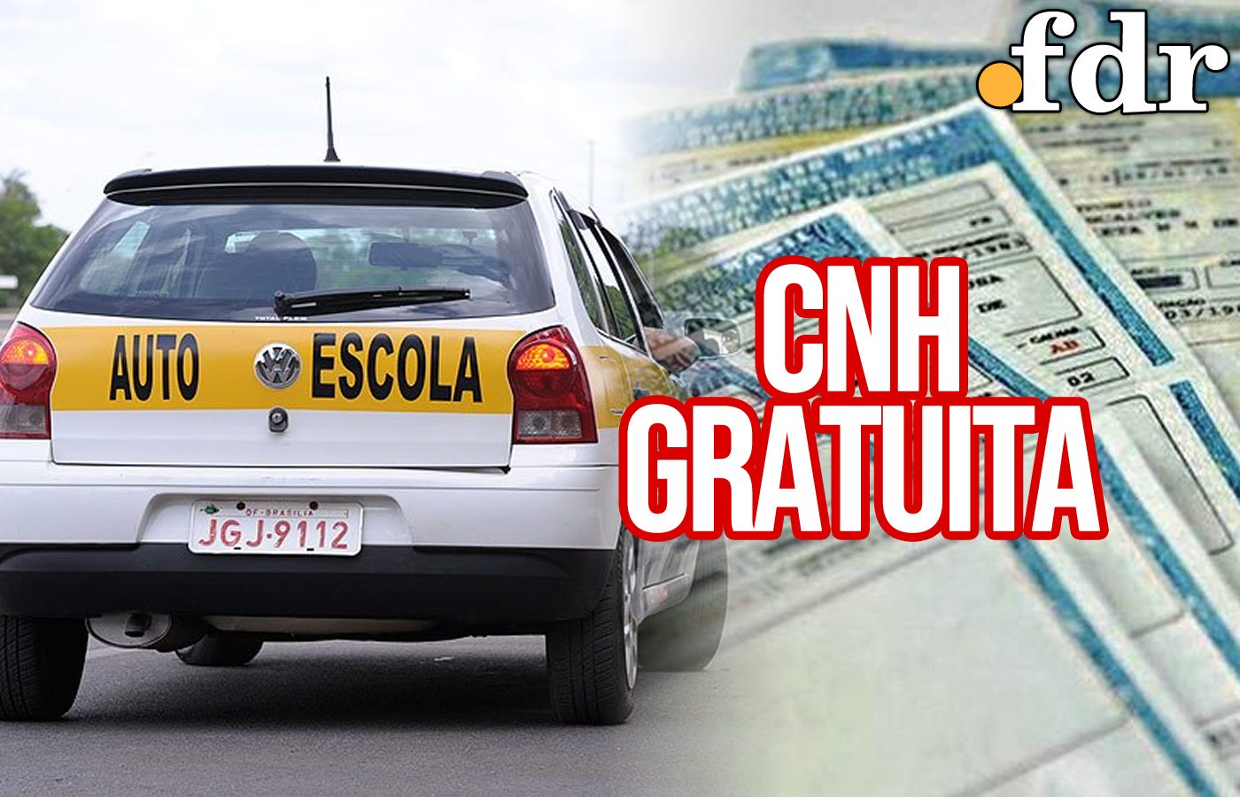 CNH gratuita foi APROVADA para mais de 60 mil brasileiros; saiba os detalhes