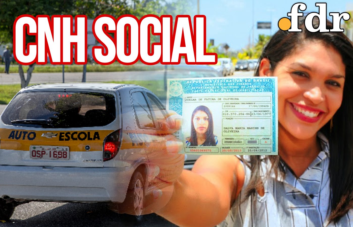 CNH Social: aprenda a tirar sua carteira de motorista sem pagar nada (Imagem: FDR)