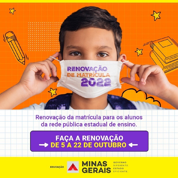 Renovação Da Matrícula Escolar 2022 Em Minas Gerais Começou Faça Online 5122