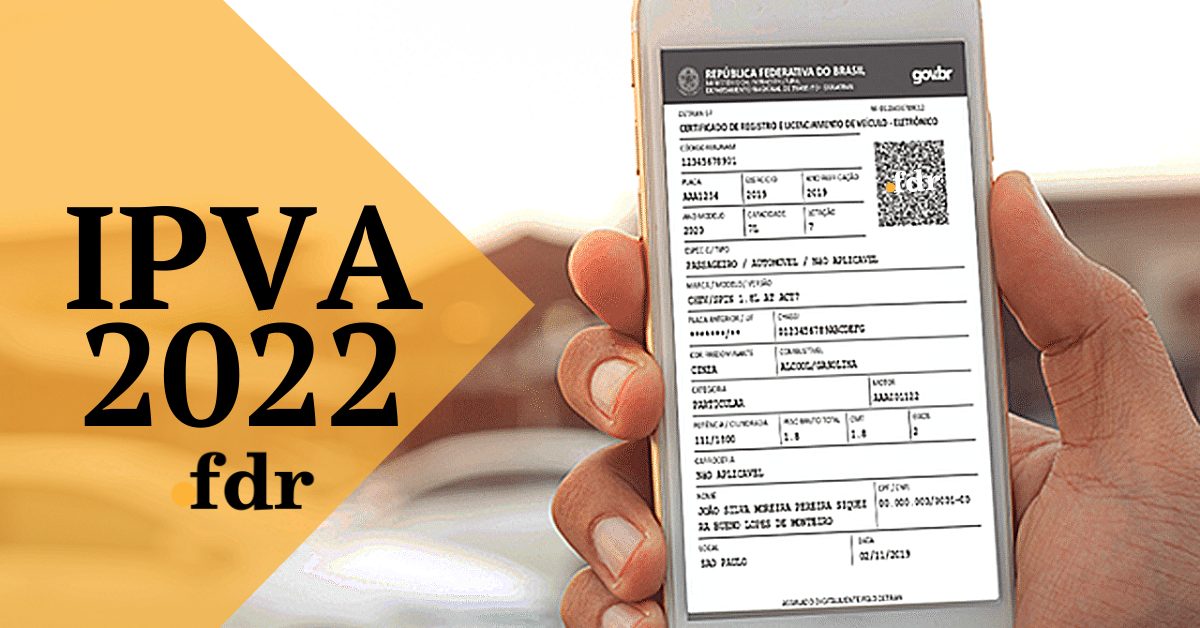 Calendário do IPVA 2022 Bahia é liberado; confira datas e formas de pagamentos (Imagem: FDR)
