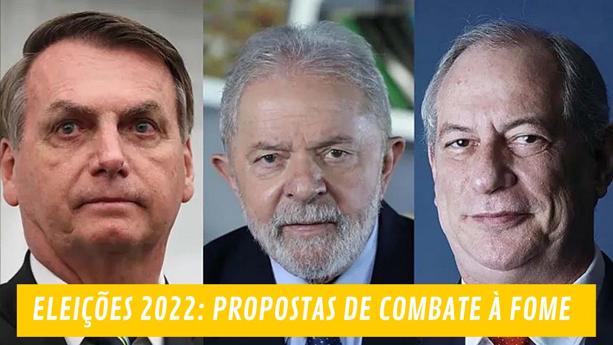 Qual o futuro social do Brasil? Candidatos apresentam propostas para ACABAR com a fome
